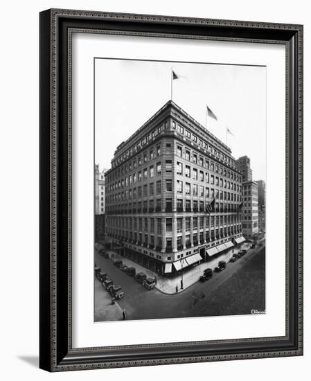 Saks and Company Clothing Store-null-Framed Photographic Print