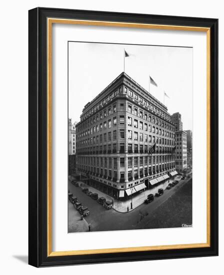 Saks and Company Clothing Store-null-Framed Photographic Print