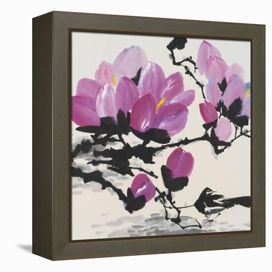 Sakura I-null-Framed Stretched Canvas