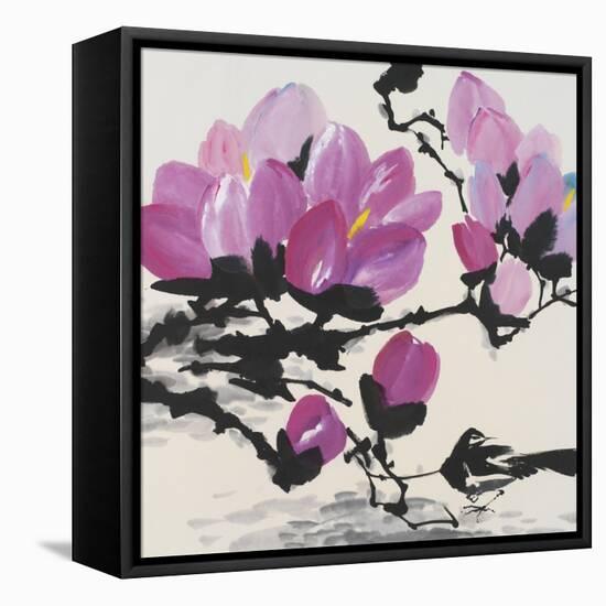 Sakura I-null-Framed Stretched Canvas