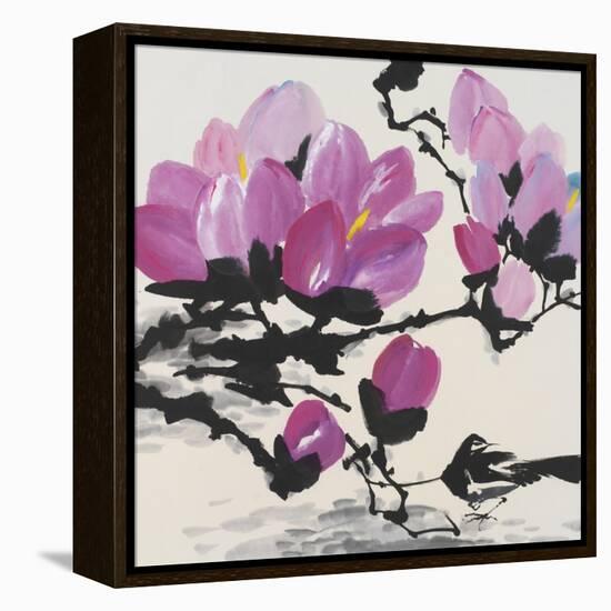 Sakura I-null-Framed Stretched Canvas