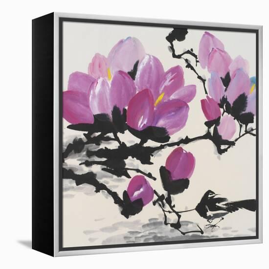 Sakura I-null-Framed Stretched Canvas