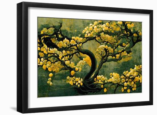 Sakura Tree-Treechild-Framed Giclee Print