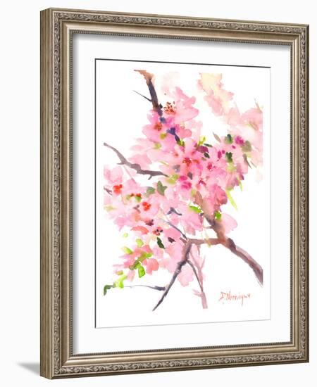 Sakura-Suren Nersisyan-Framed Art Print