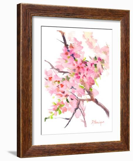 Sakura-Suren Nersisyan-Framed Art Print