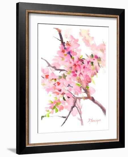 Sakura-Suren Nersisyan-Framed Art Print