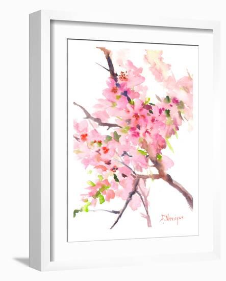 Sakura-Suren Nersisyan-Framed Art Print