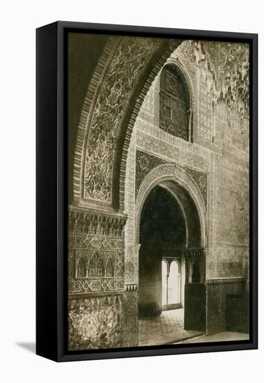 Sala de las dos Hermanas, Alhambra-Science Source-Framed Premier Image Canvas