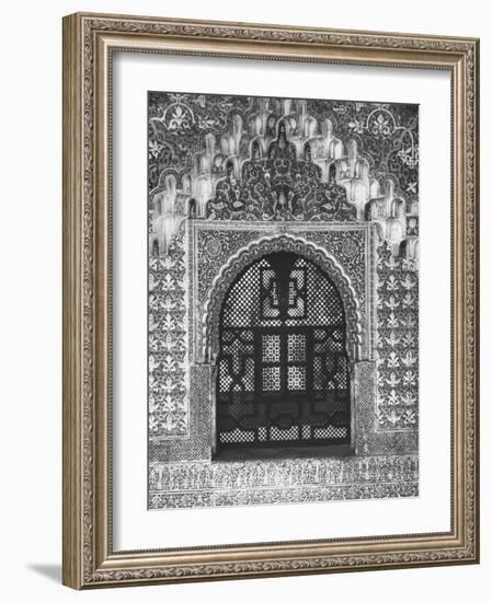 Sala De Los Hermanas at the Alhambra, Onetime Citadel and Castel of 13th Century Moorish Kings-David Lees-Framed Photographic Print