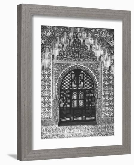 Sala De Los Hermanas at the Alhambra, Onetime Citadel and Castel of 13th Century Moorish Kings-David Lees-Framed Photographic Print