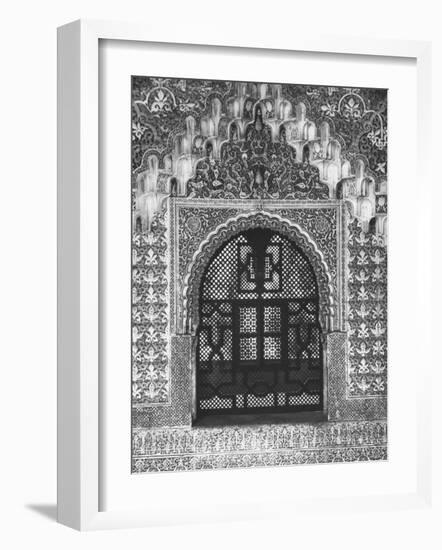 Sala De Los Hermanas at the Alhambra, Onetime Citadel and Castel of 13th Century Moorish Kings-David Lees-Framed Photographic Print