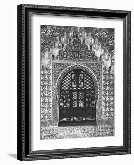 Sala De Los Hermanas at the Alhambra, Onetime Citadel and Castel of 13th Century Moorish Kings-David Lees-Framed Photographic Print