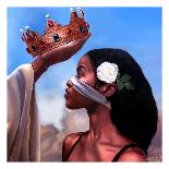 Crown Me Lord - Woman-Salaam Muhammad-Art Print