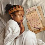 Even When I’m Sleeping - Girl-Salaam Muhammad-Art Print