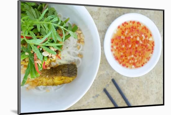 Salad and hot sauce, Vietnamese food, Vietnam, Indochina, Southeast Asia, Asia-Alex Robinson-Mounted Photographic Print