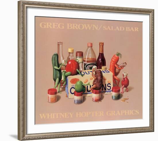 Salad Bar-Greg Brown-Framed Art Print