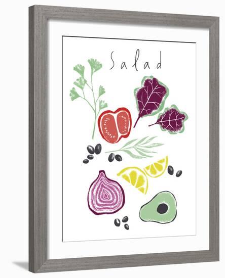 Salad-Laure Girardin Vissian-Framed Giclee Print