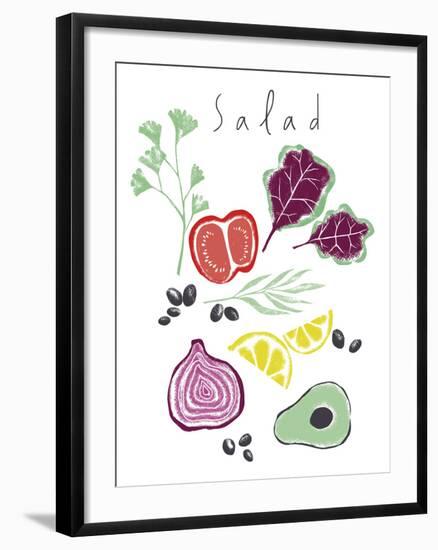 Salad-Laure Girardin Vissian-Framed Giclee Print