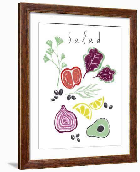 Salad-Laure Girardin Vissian-Framed Giclee Print