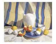 Pitcher with Tangelos and Lemons-Saladino-Giclee Print