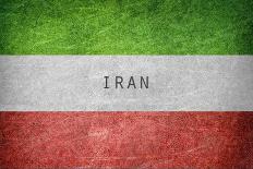 Vintage Flag of Iran-salajean-Stretched Canvas