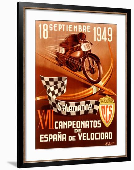 Salamanca Moto-Unknown Unknown-Framed Giclee Print