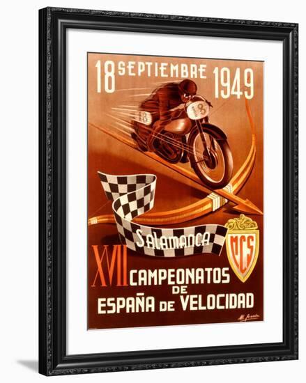 Salamanca Moto-Unknown Unknown-Framed Giclee Print