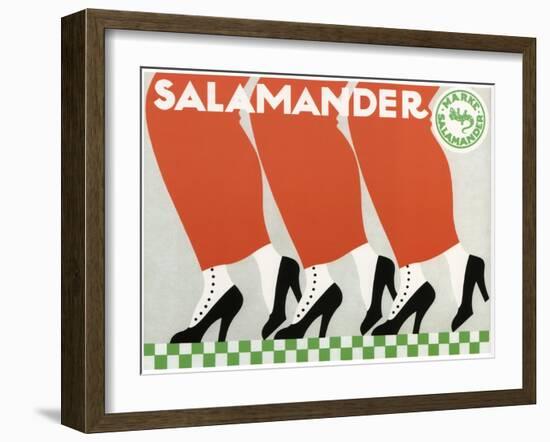 Salamander Shoes, 1912-Ernst Deutsch-Framed Giclee Print