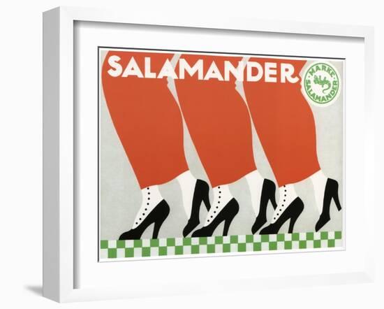 Salamander Shoes, 1912-Ernst Deutsch-Framed Giclee Print