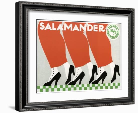 Salamander Shoes, 1912-Ernst Deutsch-Framed Giclee Print