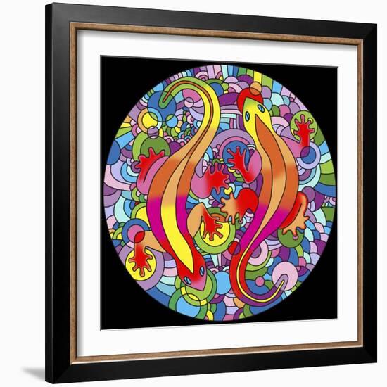 Salamanders-Howie Green-Framed Giclee Print