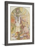 Salambo, 1897-Alphonse Mucha-Framed Giclee Print