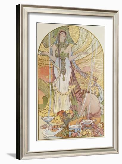 Salambo, 1897-Alphonse Mucha-Framed Giclee Print