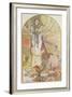 Salambo, 1897-Alphonse Mucha-Framed Giclee Print