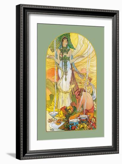 Salammbo-Alphonse Mucha-Framed Art Print