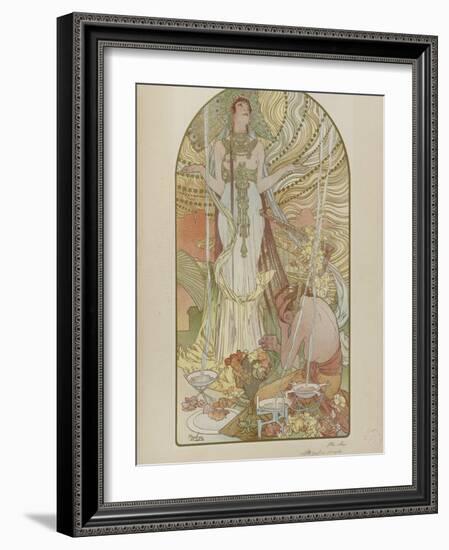 Salammbô-Alphonse Mucha-Framed Giclee Print
