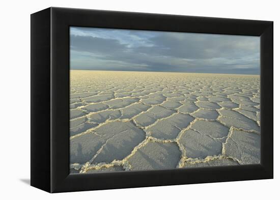 Salar de Uyuni, Bolivia. largest salt flat in world, in Uyuni, Bolivia.-Anthony Asael-Framed Premier Image Canvas