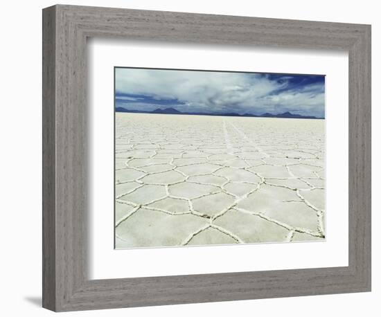 Salar de Uyuni, Bolivia. largest salt flat in world, in Uyuni, Bolivia.-Anthony Asael-Framed Photographic Print