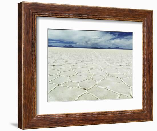 Salar de Uyuni, Bolivia. largest salt flat in world, in Uyuni, Bolivia.-Anthony Asael-Framed Photographic Print