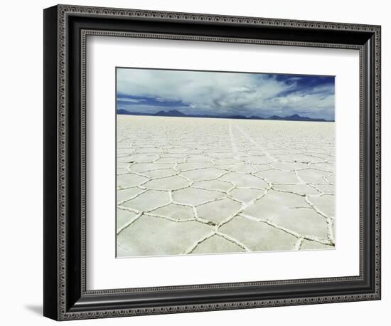 Salar de Uyuni, Bolivia. largest salt flat in world, in Uyuni, Bolivia.-Anthony Asael-Framed Photographic Print