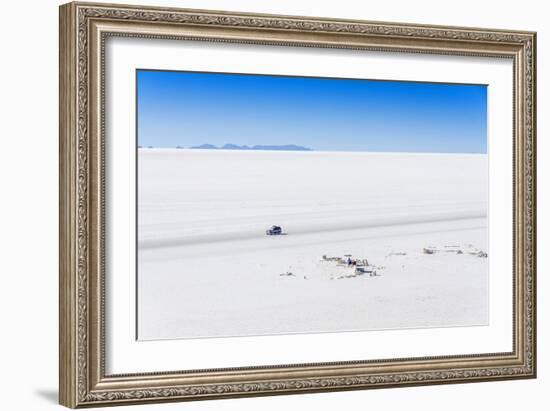 Salar De Uyuni, Bolivia - View from Isla Incahuasi-Elzbieta Sekowska-Framed Photographic Print