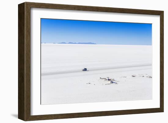 Salar De Uyuni, Bolivia - View from Isla Incahuasi-Elzbieta Sekowska-Framed Photographic Print