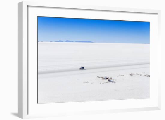 Salar De Uyuni, Bolivia - View from Isla Incahuasi-Elzbieta Sekowska-Framed Photographic Print