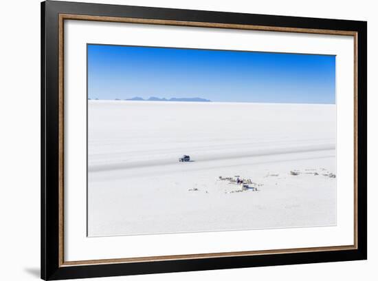 Salar De Uyuni, Bolivia - View from Isla Incahuasi-Elzbieta Sekowska-Framed Photographic Print