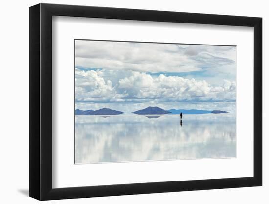 Salar De Uyuni is Largest Salt Flat in the World (Unesco World Heritage Site) - Altiplano, Bolivia,-Vadim Petrakov-Framed Photographic Print