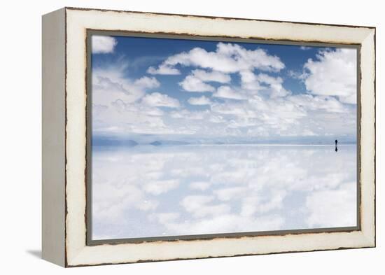 Salar De Uyuni, Salt Flat in Bolivia - Biggest Salt Lak? in the World-zanskar-Framed Premier Image Canvas