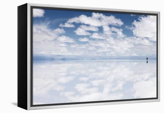 Salar De Uyuni, Salt Flat in Bolivia - Biggest Salt Lak? in the World-zanskar-Framed Premier Image Canvas