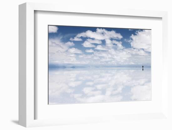 Salar De Uyuni, Salt Flat in Bolivia - Biggest Salt Lak? in the World-zanskar-Framed Photographic Print