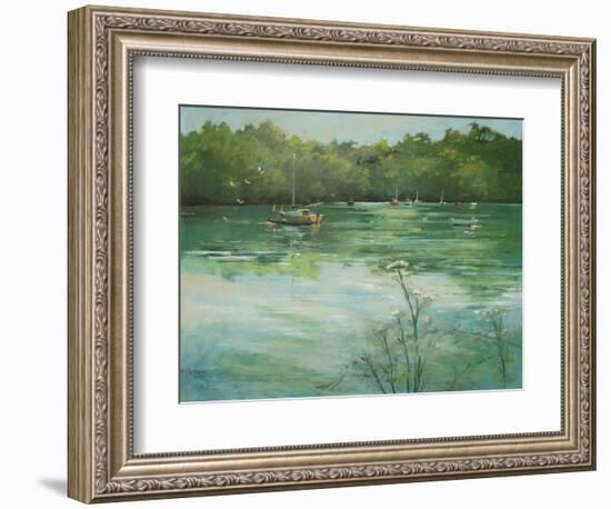 Salcombe Batson Creek-Jennifer Wright-Framed Giclee Print