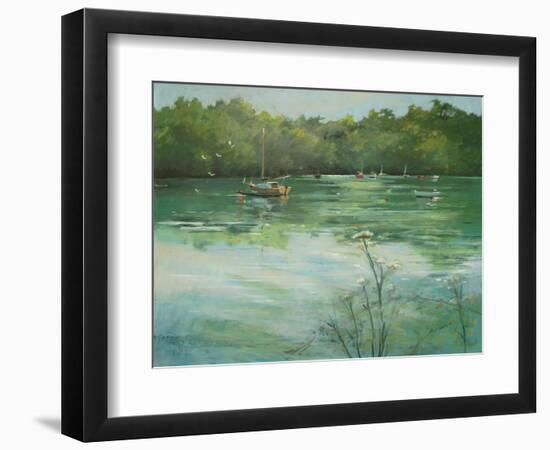 Salcombe Batson Creek-Jennifer Wright-Framed Giclee Print